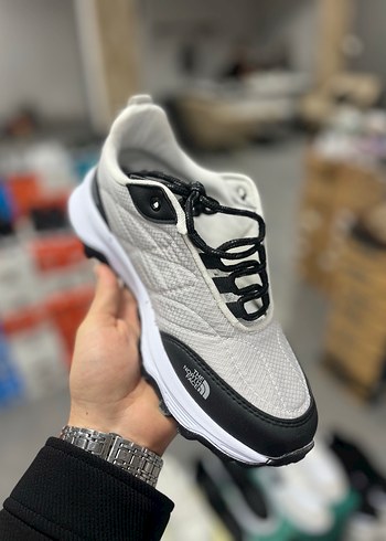 Erkek Beyaz Gri Spor Ayakkabı Velcro - Görsel 3