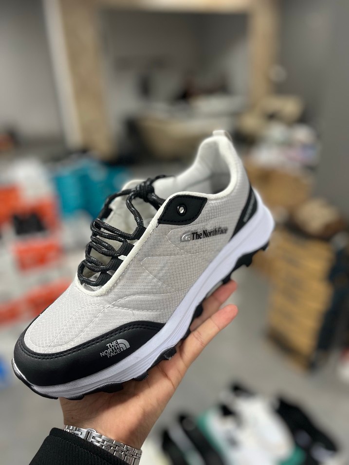 Erkek Beyaz Gri Spor Ayakkabı Velcro - Görsel 2