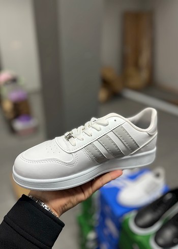 Beyaz unisex  Sneakers Stiletto Topuklu - Görsel 4
