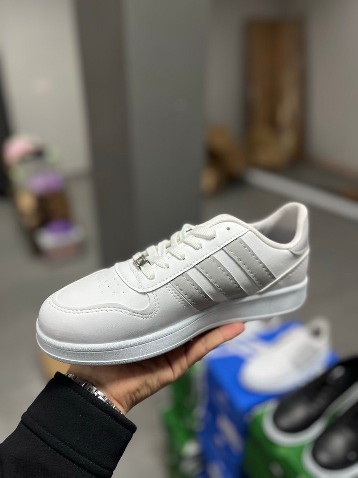 Beyaz unisex  Sneakers Stiletto Topuklu - Görsel 3