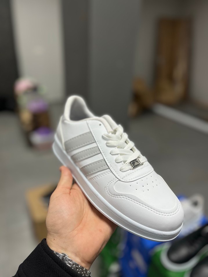 Beyaz unisex  Sneakers Stiletto Topuklu - Görsel 2