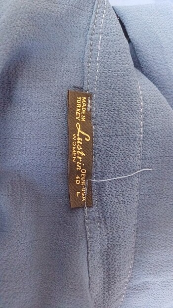 40 Beden mavi Renk Tunik