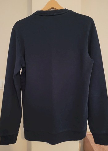 Mavi Baskılı Sweatshirt - Görsel 4