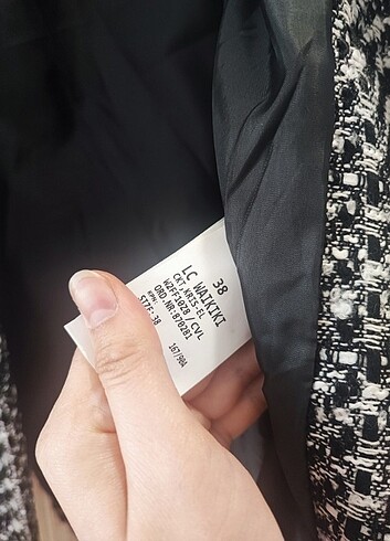 LC Waikiki LCW DESENLİ BLAZER CEKET 