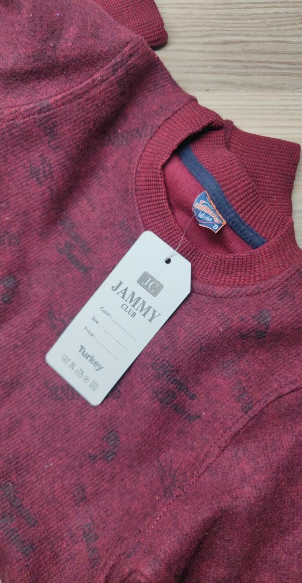 Bordo Erkek Çocuk Sweatshirt - Görsel 3