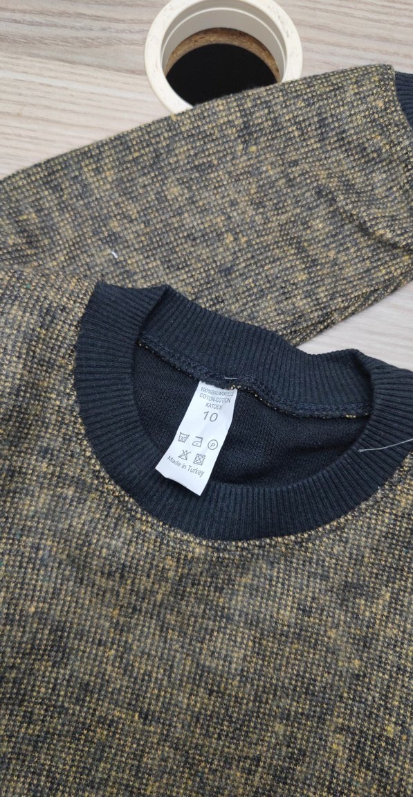 Erkek Kahverengi Sweatshirt - Görsel 3