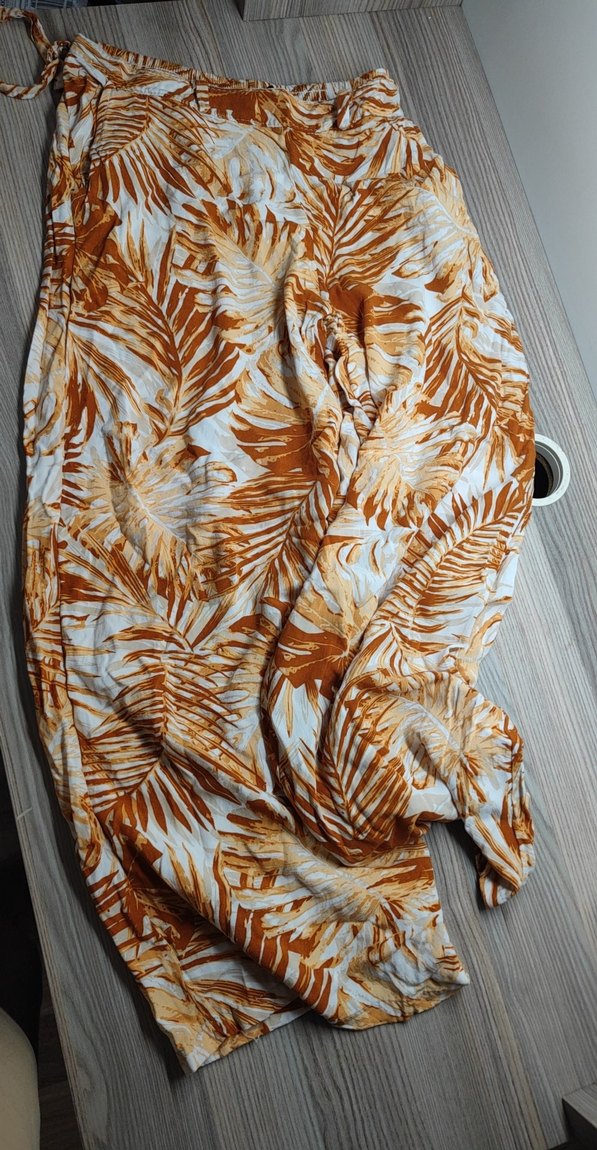 Bohem Tarzı Bağlamalı Pantolon - Görsel 3