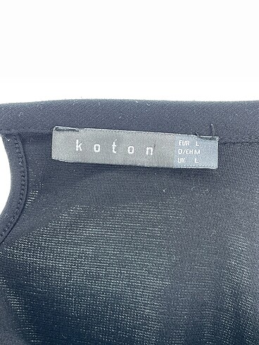 l Beden siyah Renk PreLoved Kazak / Triko %70 İndirimli.