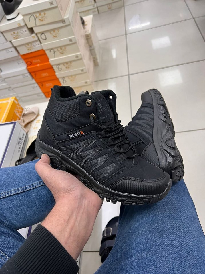 Bletix bot Trekking kauçuk Kaymaz Taban Suya Dayanıklı - Görsel 2