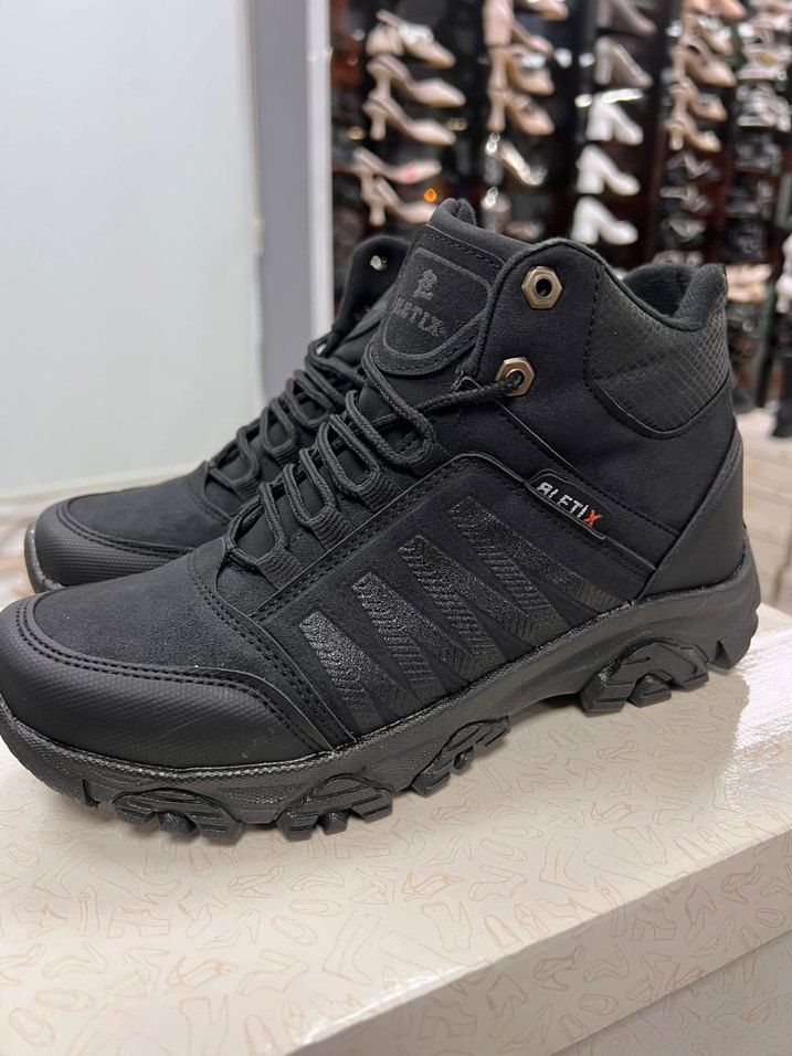 0Bletix bot Trekking kauçuk Kaymaz Taban Suya Dayanıklı - Görsel 3