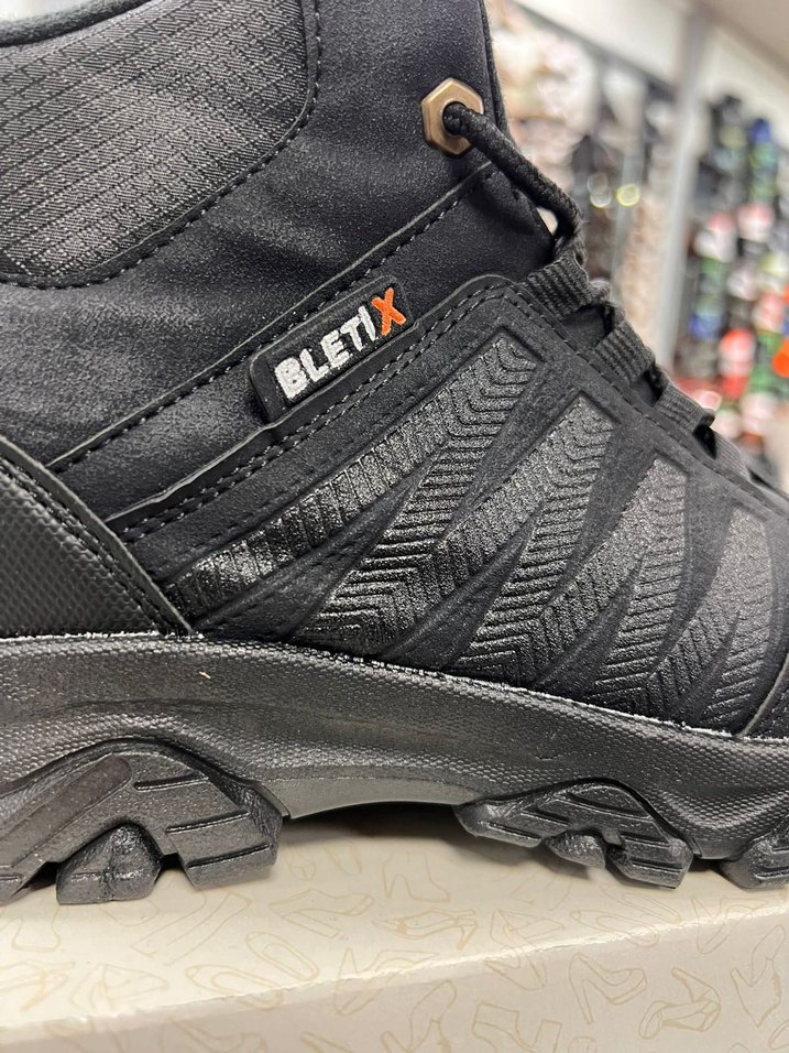 0Bletix bot Trekking kauçuk Kaymaz Taban Suya Dayanıklı - Görsel 4