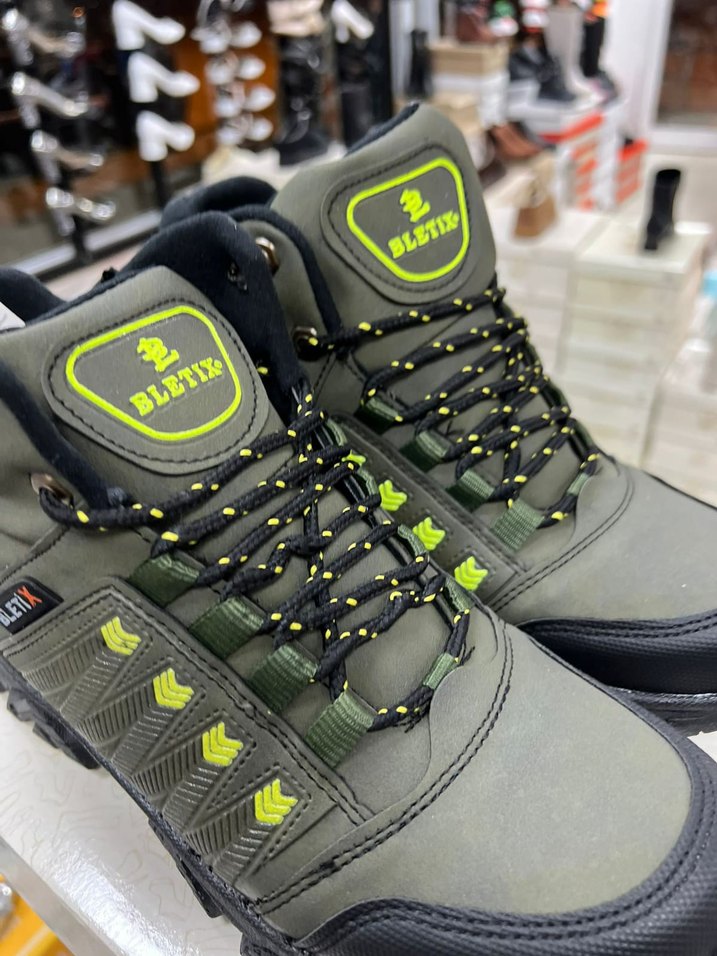 Bletix bot Trekking kauçuk Kaymaz Taban Suya Dayanıklı - Görsel 5