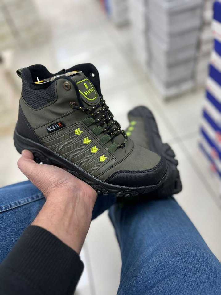 Bletix bot Trekking kauçuk Kaymaz Taban Suya Dayanıklı - Görsel 2