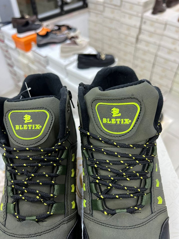 Bletix bot Trekking kauçuk Kaymaz Taban Suya Dayanıklı - Görsel 5