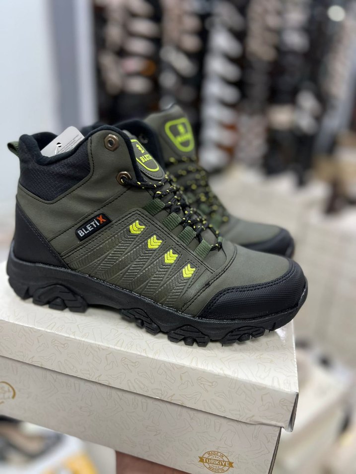 Bletix bot Trekking kauçuk Kaymaz Taban Suya Dayanıklı - Görsel 2