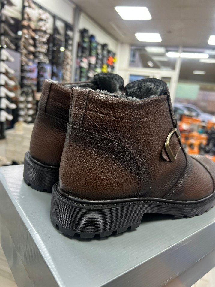 erkek için kürklü bot - Görsel 4