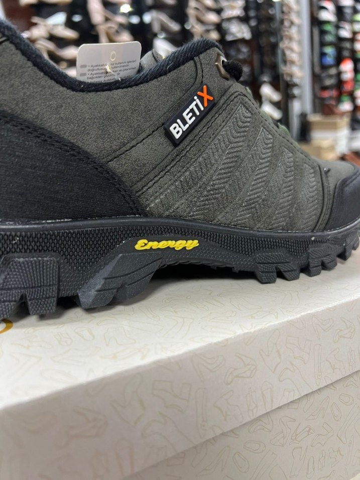 Bletix Trekking Ayakkabı  kauçuk Kaymaz Taban Suya Dayanıklı - Görsel 2