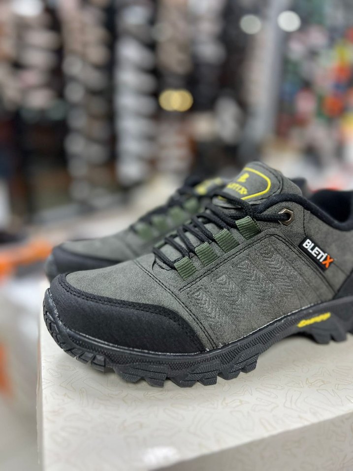 Bletix Trekking Ayakkabı  kauçuk Kaymaz Taban Suya Dayanıklı - Görsel 5
