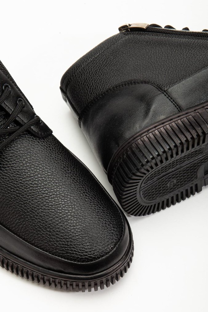 erkek siyah  Bot su geçirmez 1.sınıf malzeme magaza ürünüdür - Görsel 4