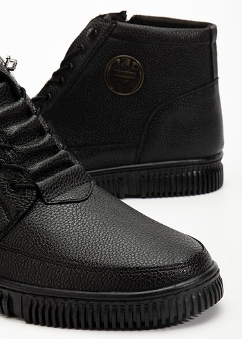 erkek siyah  Bot su geçirmez 1.sınıf malzeme magaza ürünüdür - Görsel 3