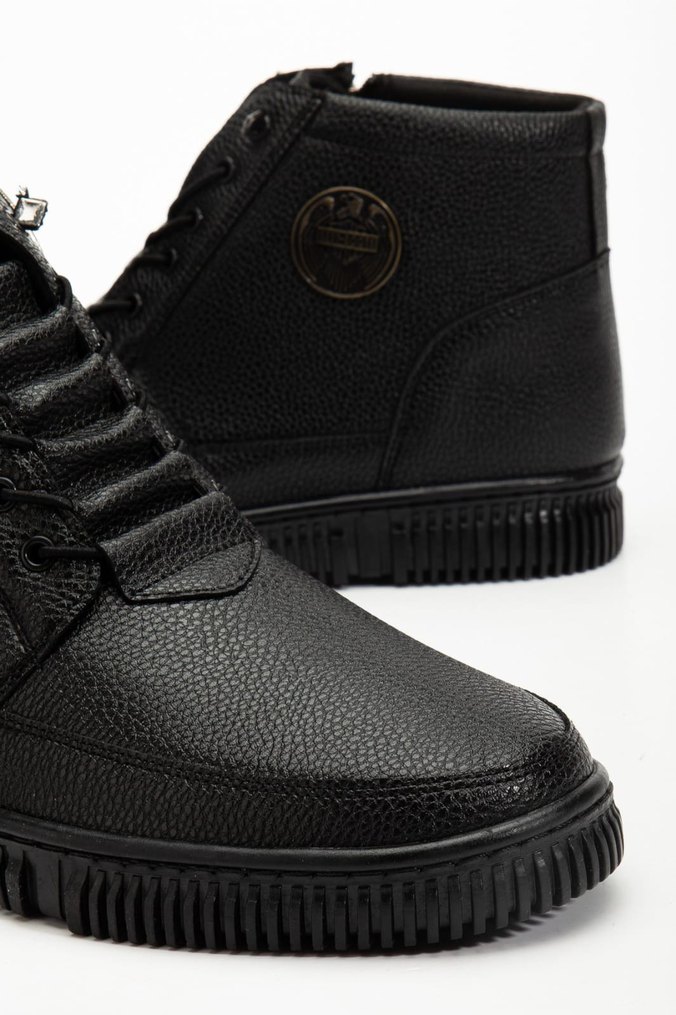 erkek siyah  Bot su geçirmez 1.sınıf malzeme magaza ürünüdür - Görsel 3