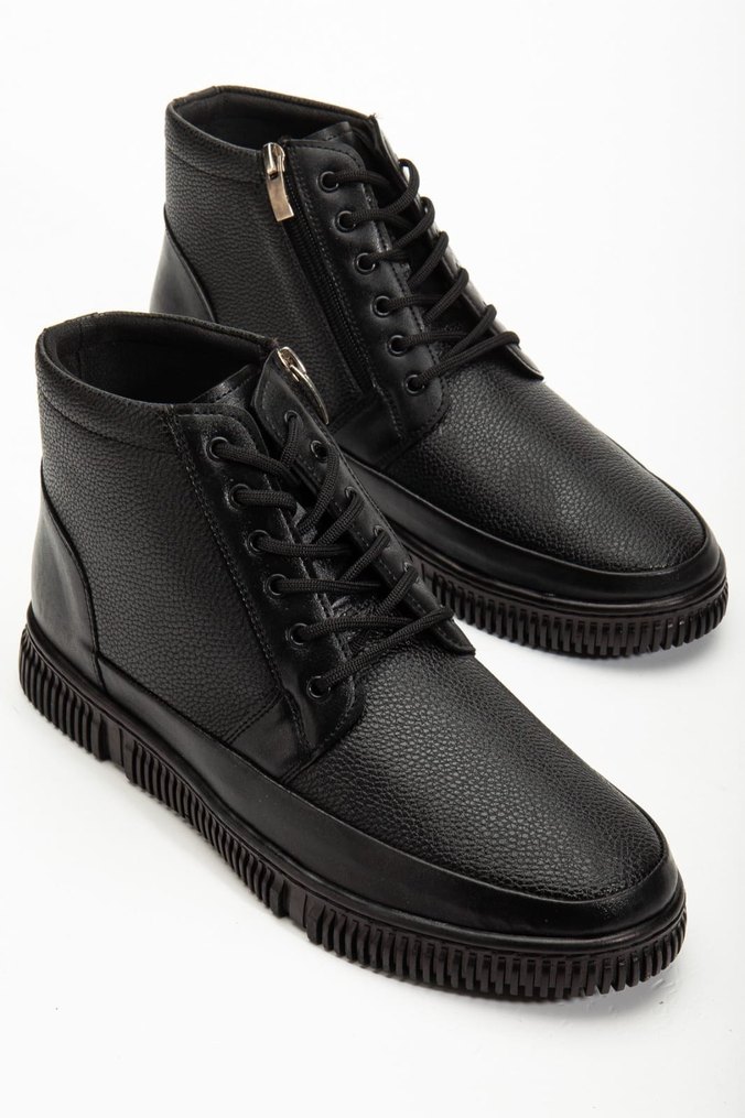 erkek siyah  Bot su geçirmez 1.sınıf malzeme magaza ürünüdür - Görsel 3