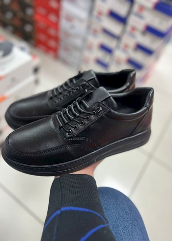 Siyah Bağcıklı Erkek Günlük Ayakkabı - Görsel 4