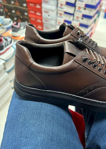 Kahverengi Bağcıklı Erkek Günlük Ayakkabı - Görsel 4