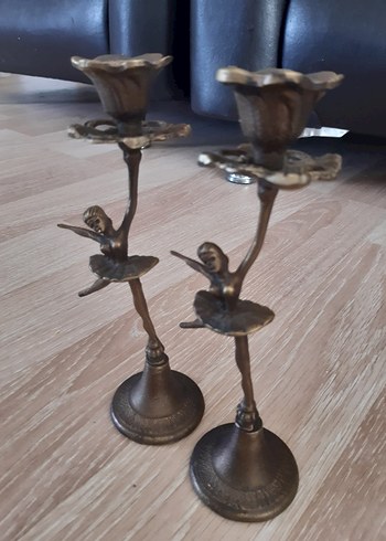 Beden Bronz Dönem Mumluk Çifti