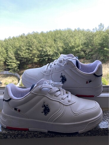 Us polo beyaz ayakkabı