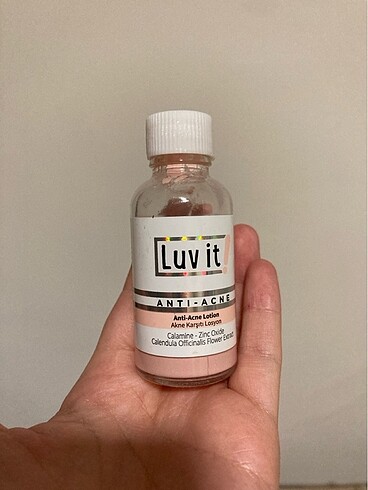 luv it akne karşıtı losyon