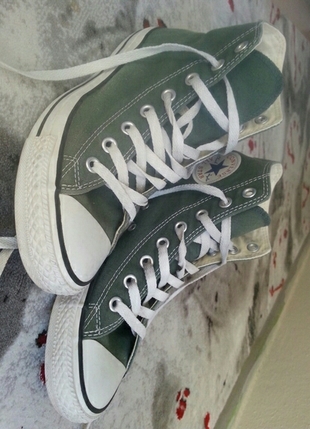 40 Beden yeşil Renk Spor Ayakkabı 