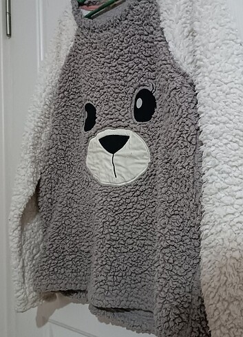 Ayıcık Peluş Pijama Üstü 