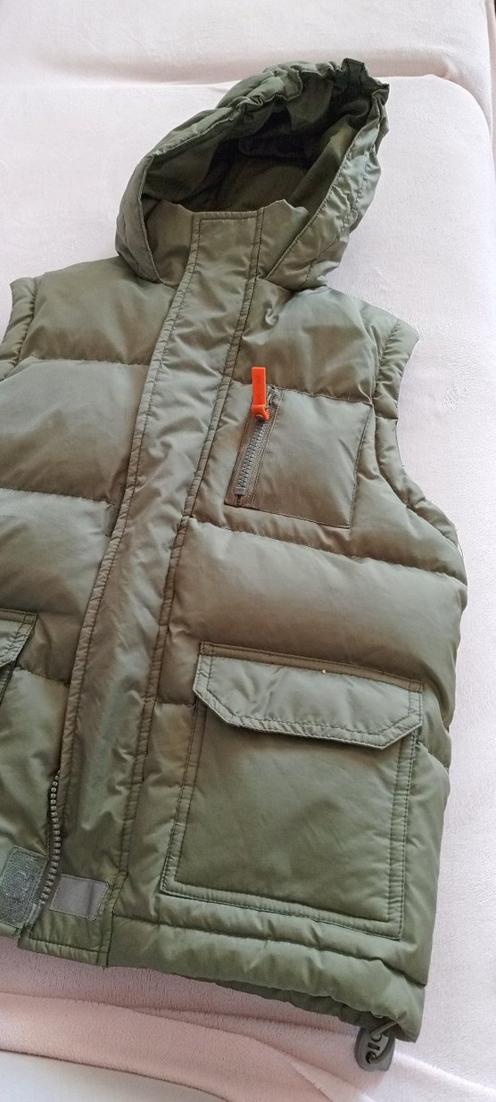 Kapüşonlu Erkek Çocuk Yelek - Görsel 2