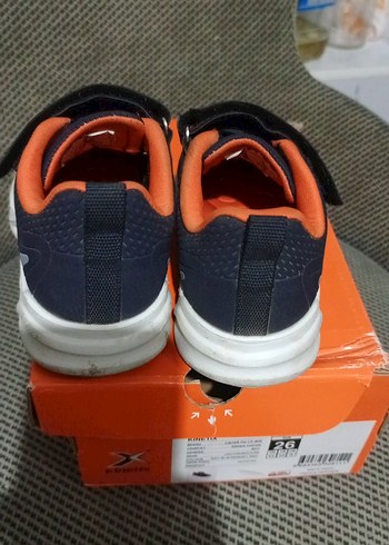 Kinetix Gri Turuncu Erkek Çocuk Spor Ayakkabı - Görsel 3