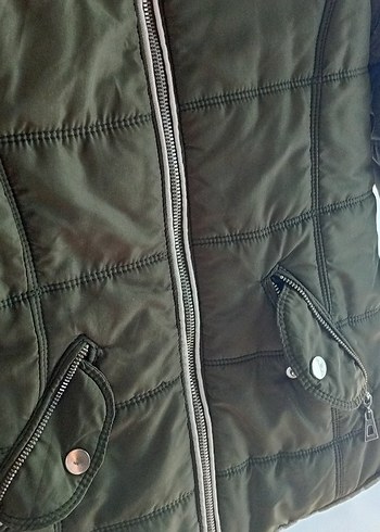 Fermuarlı Kadın Kışlık Ceket - Görsel 3