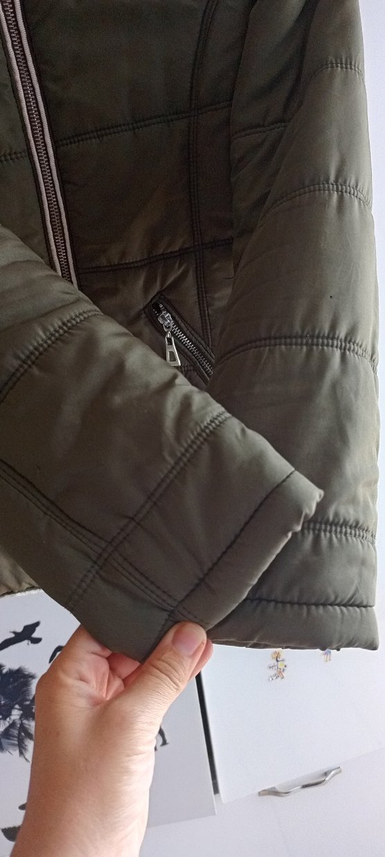 Fermuarlı Kadın Kışlık Ceket - Görsel 5