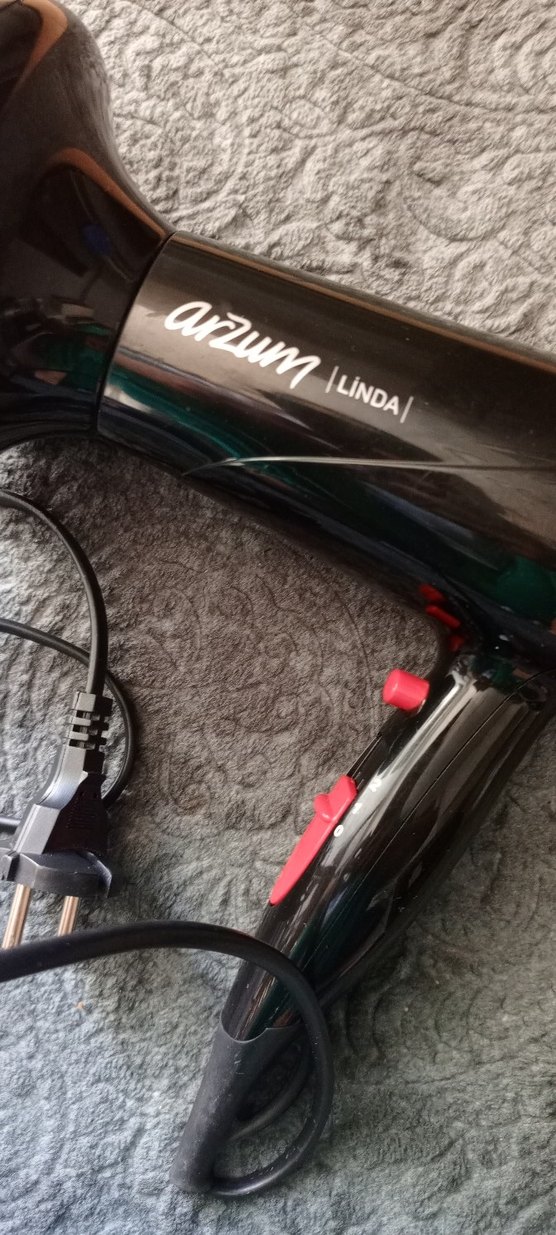 Siyah Arzum Linda Saç Kurutma Makinesi - Görsel 2