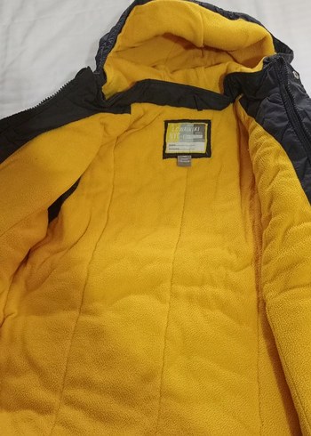 Sarı Astarlı Gri Erkek Çocuk Mont - Görsel 4