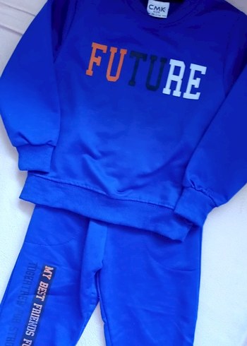 Erkek Çocuk Mavi Takım - Görsel 3