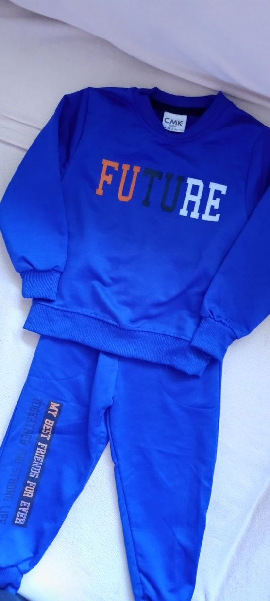 Erkek Çocuk Mavi Takım - Görsel 2