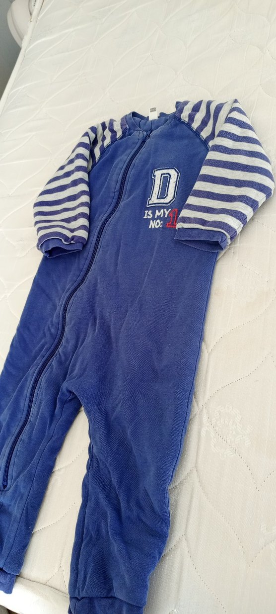 mavi çocuk uyku Tulumu - Görsel 2