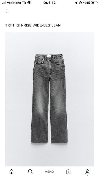 Zara Geniş Paça Pantolon