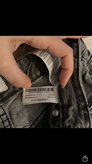 m Beden Zara Geniş Paça Pantolon