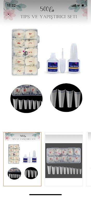 tırnak set yapıstıcı
