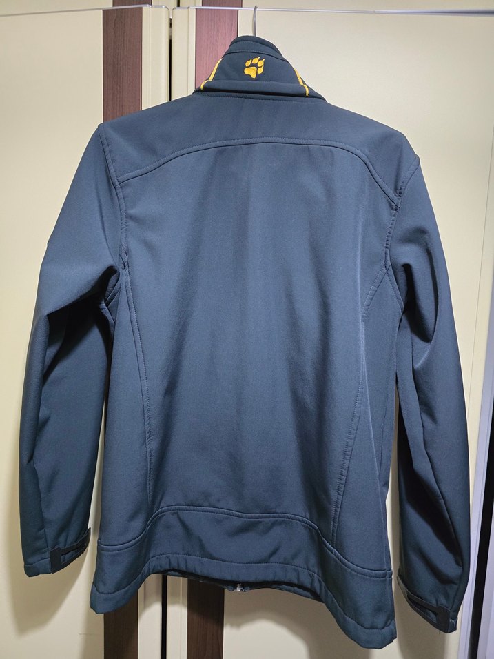 Jack Wolfskin Erkek Gri Fermuarlı Ceket - Görsel 2