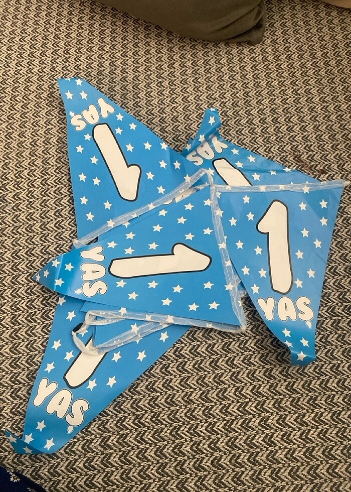 Patron bebek pasta süsü seti - Görsel 5