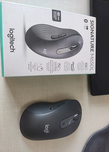 Logitech Signature M650L Gri Kablosuz Mouse