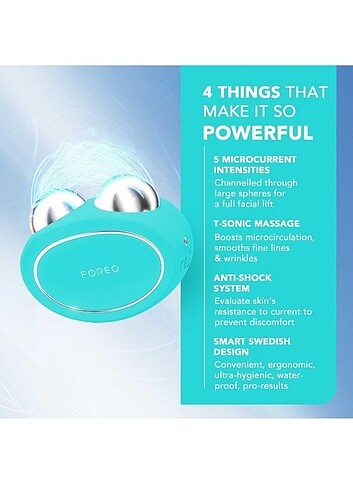  Beden FOREO BEAR Yüz Sıkılaştırma Cihazı Mint