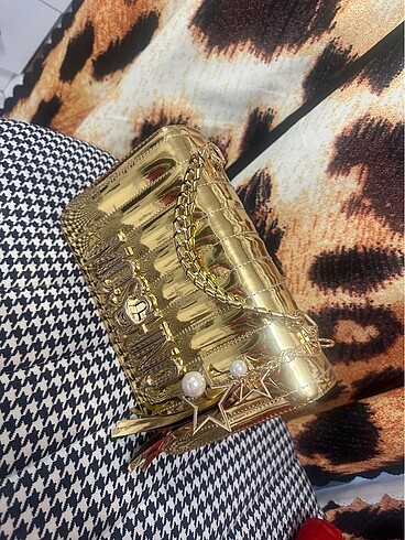 Moschino Moschino çanta gold